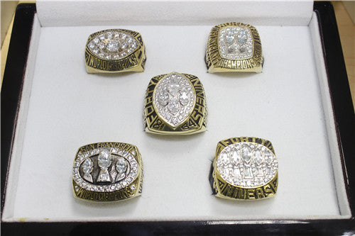 San Francisco 49ers 1981-1984-1988-1989-1994 Super Sowl Championship Ring Collection