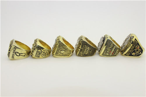 Pittsburgh Steelers 1974-1975-1978-1979-2005-2008 Super Sowl Championship Ring Collection