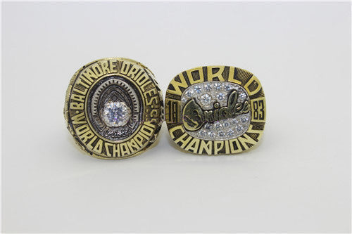 Baltimore Orioles 1970-1983 World Series MLB Championship Ring Collection