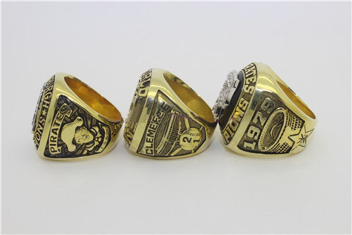 Pittsburgh Pirates 1960-1971-1979 World Series MLB Championship Ring Collection