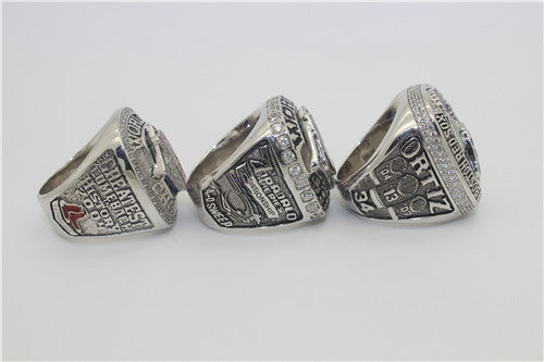 Boston Red Sox 2004-2007-2013 World Series MLB Championship Ring Collection