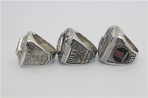 Boston Red Sox 2004-2007-2013 World Series MLB Championship Ring Collection