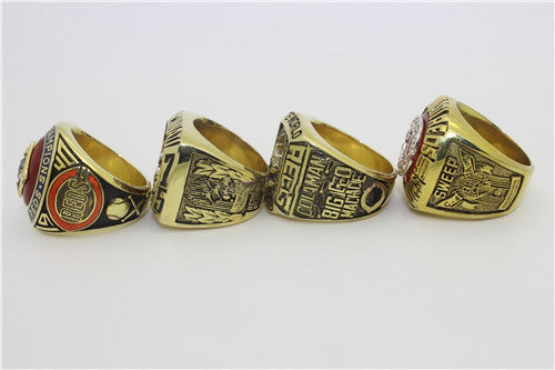 Cincinnati Reds 1940-1975-1976-1990 World Series MLB Championship Ring Collection