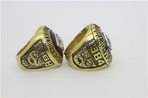 Detroit Tigers 1968-1984 World Series MLB Championship Ring Collection