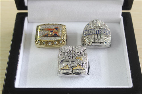 Montreal Alouettes 2002-2009-2010 Grey Cup Championship Ring Collection