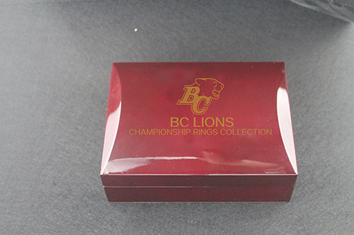 BC Lions 1994-1999-2000-2006-2011 Grey Cup Championship Ring Collection