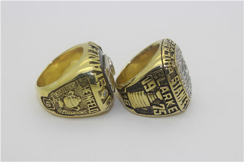 Philadelphia Flyers 1974-1975 Stanley Cup Finals NHL Championship Ring Collection