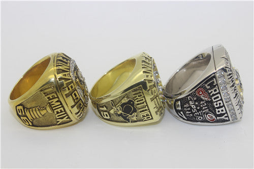 Pittsburgh Penguins 1991-1992-2009 Stanley Cup Finals NHL Championship Ring Collection