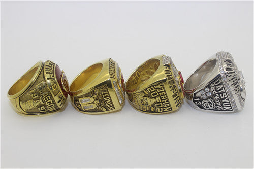 Detroit Red Wings 1997-1998-2002-2008 Stanley Cup Finals NHL Championship Ring Collection