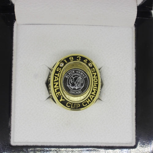 Chicago Blackhawks 1934 Stanley Cup Final NHL Championship Ring