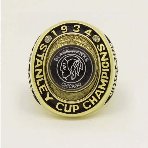 Chicago Blackhawks 1934 Stanley Cup Final NHL Championship Ring