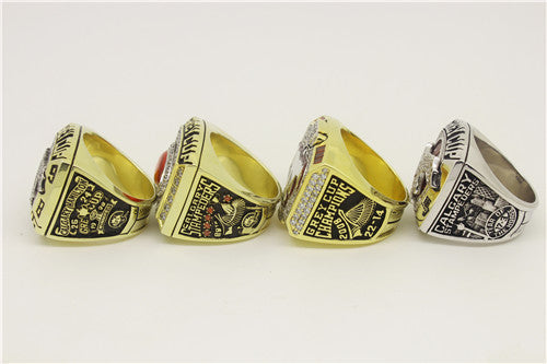 Calgary Stampeders 1998-2001-2008-2014 Grey Cup Championship Ring Collection