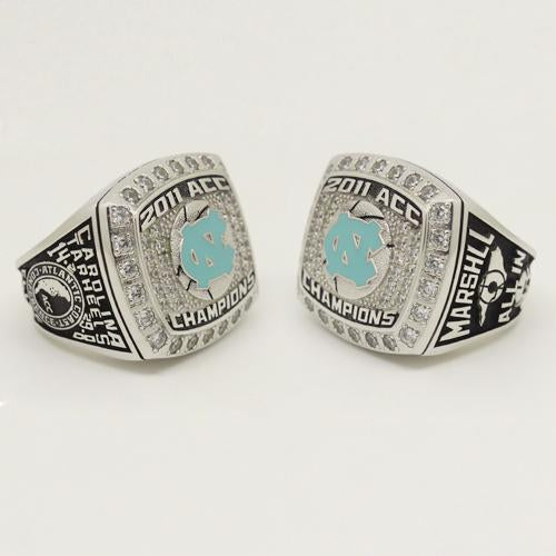 2011 North Carolina Tar Heels ACC Elite Eight Basketball Championship Ring