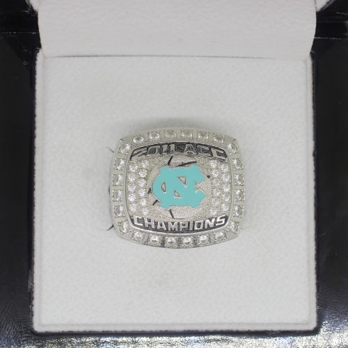 Custom North Carolina Tar Heels 2011 ACC Elite 8 Basketball Championship Ring