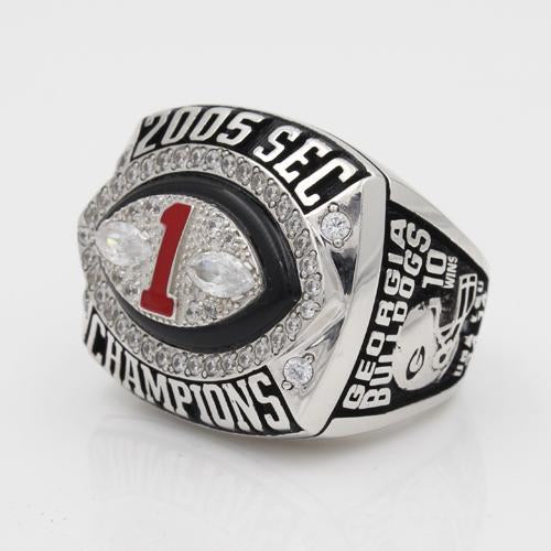 2005 Georgia Bulldogs SEC Championship Ring