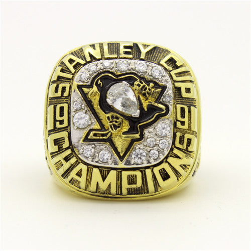 Pittsburgh Penguins 1991 Stanley Cup Final NHL Championship Ring