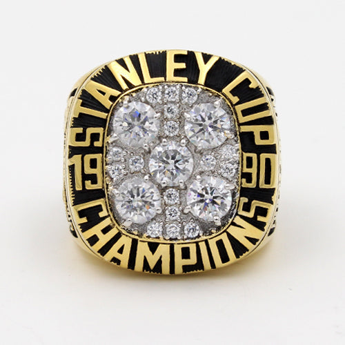 Edmonton Oilers 1990 Stanley Cup Final NHL Championship Ring