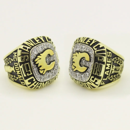 Calgary Flames 1989 Stanley Cup Final NHL Championship Ring