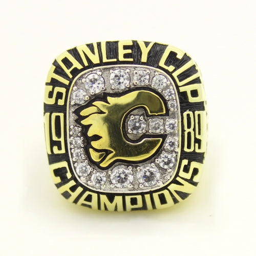 Calgary Flames 1989 Stanley Cup Final NHL Championship Ring