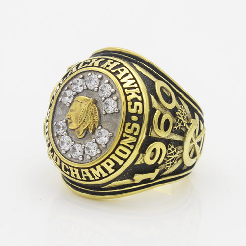 Chicago Black Hawks 1961 Stanley Cup Final NHL Championship Ring