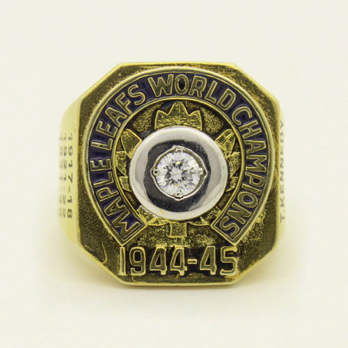 Toronto Maple Leafs 1945 Stanley Cup Final NHL Championship Ring