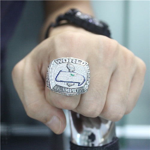 Custom Seattle Seahawks 2013 Super Bowl XLVIII Championship Ring