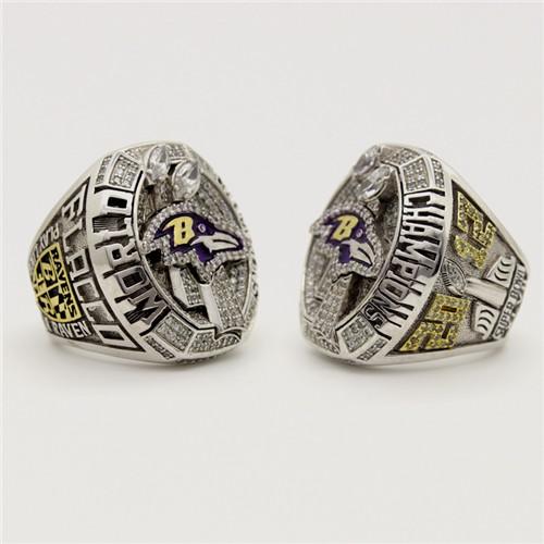 2012 Baltimore Ravens Super Bowl XLVII Championship Ring