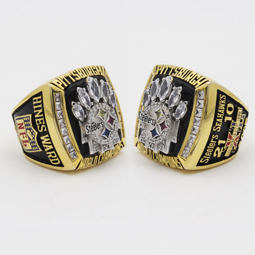 Super Bowl XL 2005 Pittsburgh Steelers Championship Ring