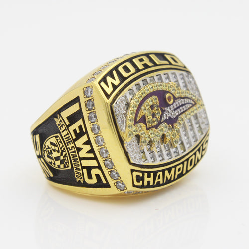 Super Bowl XXXV 2000 Baltimore Ravens Championship Ring