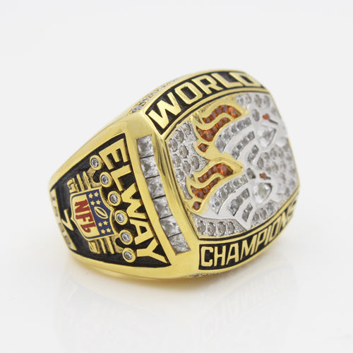 Super Bowl XXXIII 1998 Denver Broncos Championship Ring