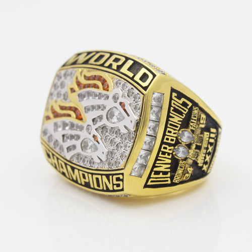 Super Bowl XXXIII 1998 Denver Broncos Championship Ring