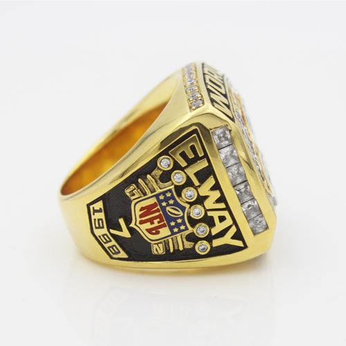 Super Bowl XXXIII 1998 Denver Broncos Championship Ring