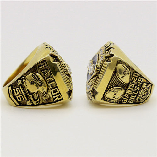 Super Bowl XXV 1990 New York Giants Championship Ring