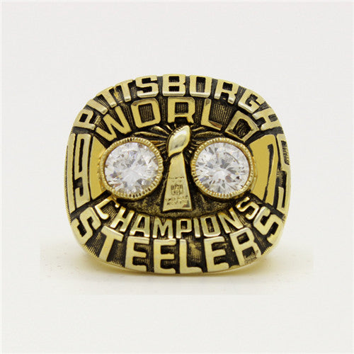 Super Bowl X 1975 Pittsburgh Steelers Championship Ring