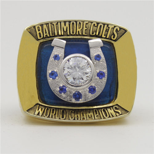 Super Bowl V 1970 Baltimore Colts Championship Ring