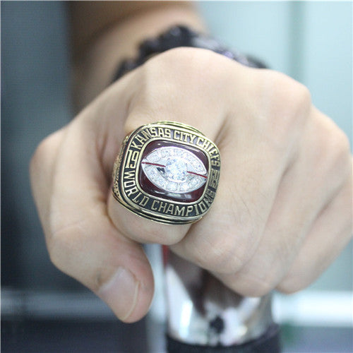 Super Bowl IV 1969 Kansas City Chiefs Championship Ring