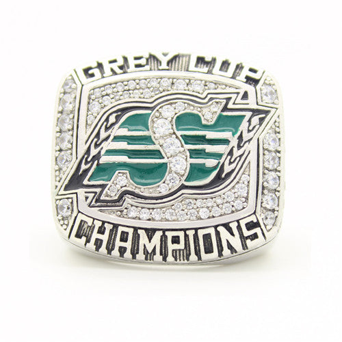 Custom Saskatchewan Roughriders 2007 CFL 95th Grey Cup Championship Ring