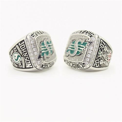 2007 Saskatchewan Roughriders 95th Grey Cup CFL Championship Ring