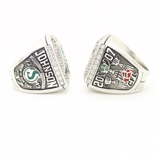 2007 Saskatchewan Roughriders 95th Grey Cup CFL Championship Ring