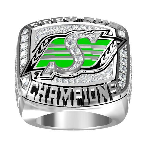 2007 Saskatchewan Roughriders 95th Grey Cup CFL Championship Ring