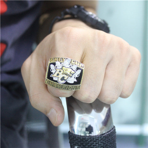 Custom BC Lions 2006 CFL 94th Grey Cup Championship Ring