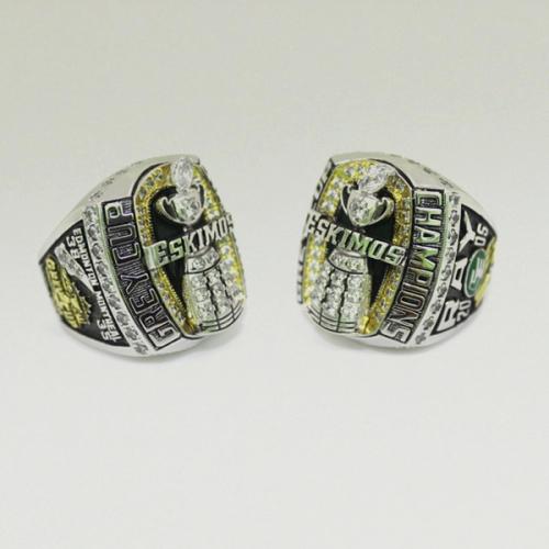 2005 Edmonton Eskimos 93rd Grey Cup CFL Championship Ring