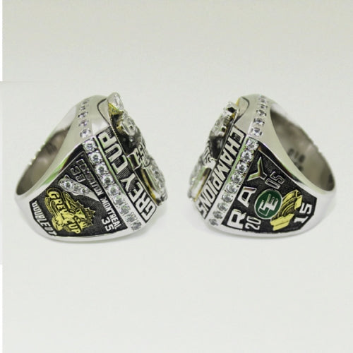 Custom Edmonton Eskimos 2005 CFL 93rd Grey Cup Championship Ring