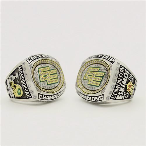 2003 Edmonton Eskimos 91st Grey Cup CFL Championship Ring