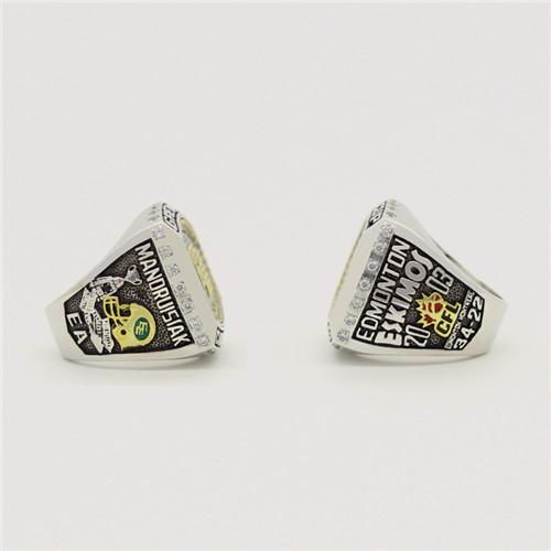 2003 Edmonton Eskimos 91st Grey Cup CFL Championship Ring