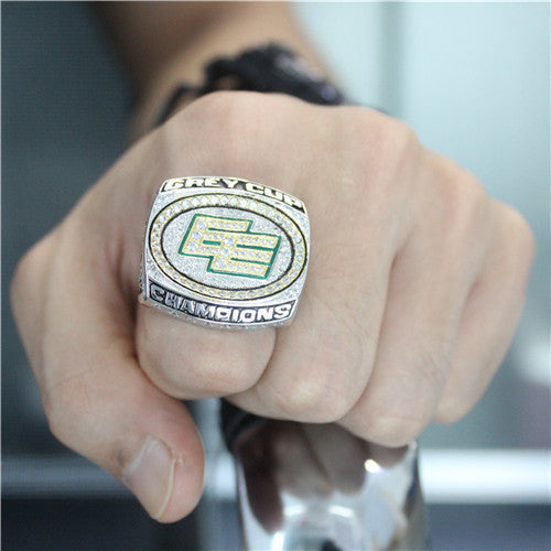 Custom Edmonton Eskimos 2003 CFL 91st Grey Cup Championship Ring