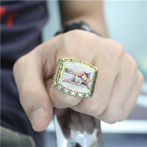 Custom Montreal Alouettes 2002 CFL 90th Grey Cup Championship Ring