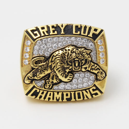 Custom Hamilton Tiger-Cats 1999 CFL 87th Grey Cup Championship Ring