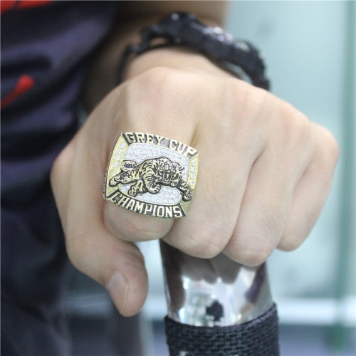 Custom Hamilton Tiger-Cats 1999 CFL 87th Grey Cup Championship Ring