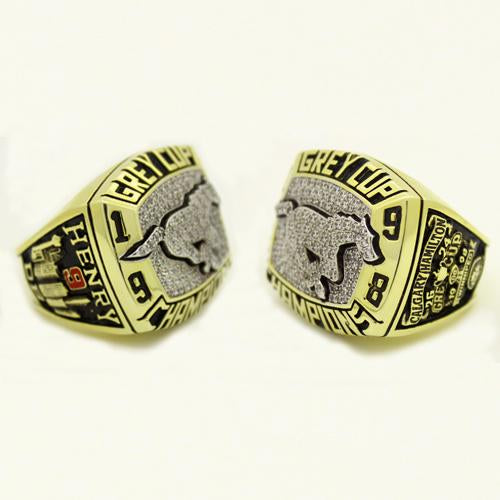 1998 Calgary Stampeders 86th Grey Cup CFL Championship Ring